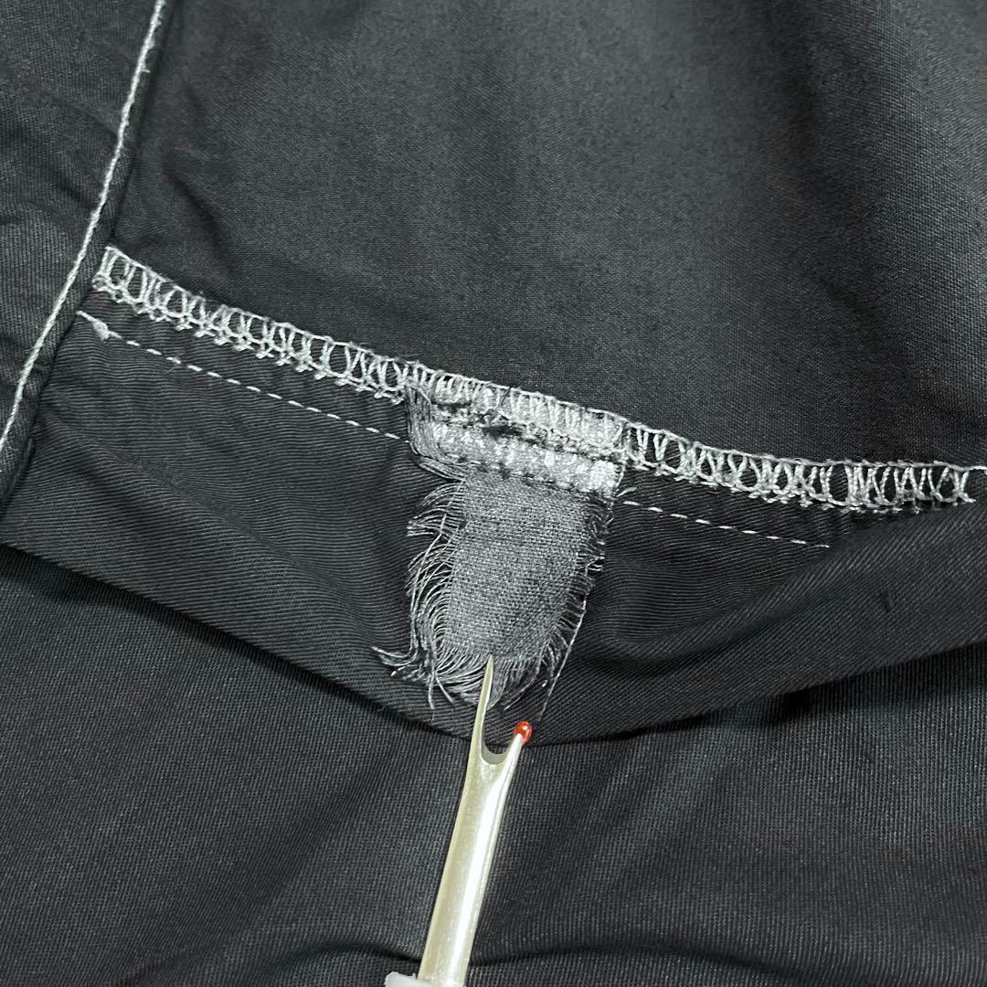 80s POLOラルフローレン ポロチノ 旧タグ USA製 タック ブラック後染