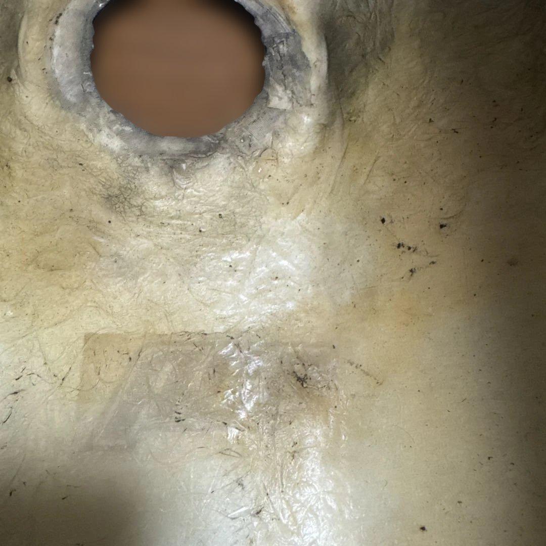 HONDA エイプ50 （キャブ）　FX タンクカバー　傷あり