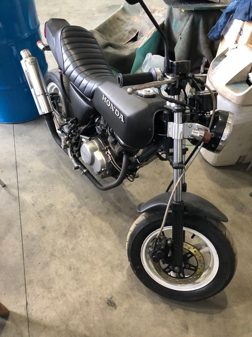 HONDA エイプ50 （キャブ）　FX タンクカバー　傷あり