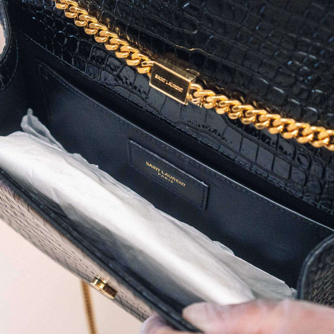 【Saint Laurent】ケイト 2Way チェーンバッグ/タッセル