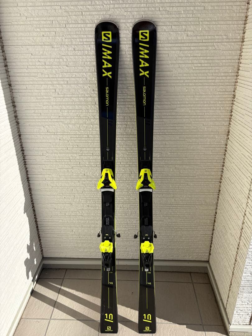 サロモンSALOMON スキー板 S/MAX10 ブラック165cm R15
