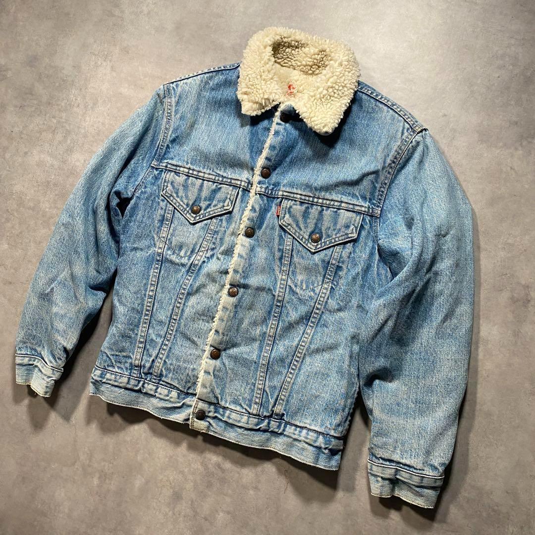 70s Levisリーバイス 70605 デニムボアジャケット 常田大希着用同型