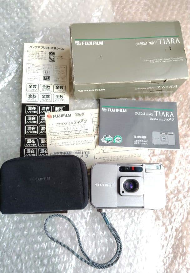 フジ CARDIA mini TIARA フイルムカメラ フジノンレンズ