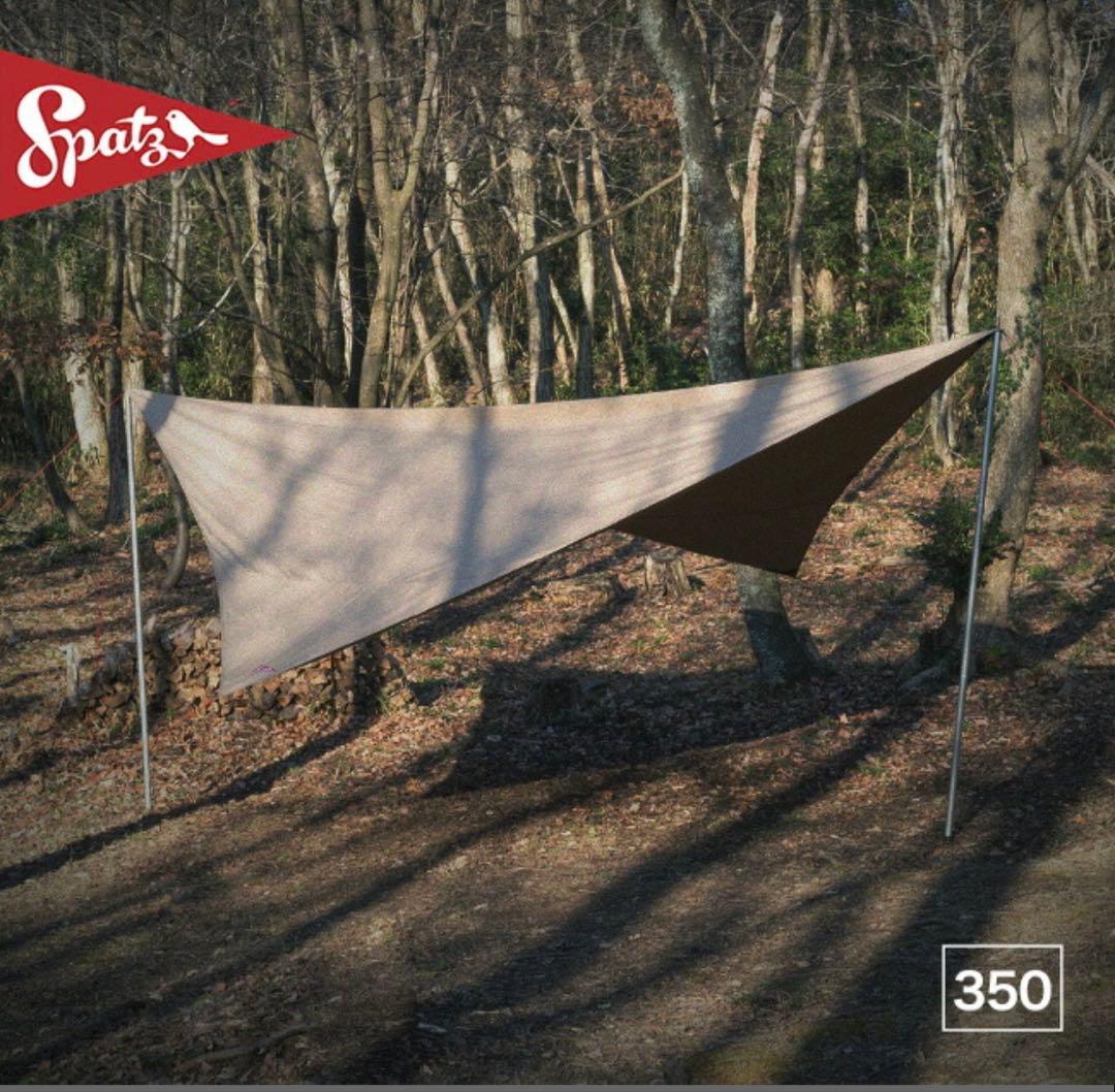 最終価格【新品未使用】スパッツ スクエアウィング350BTCタープ Spatz