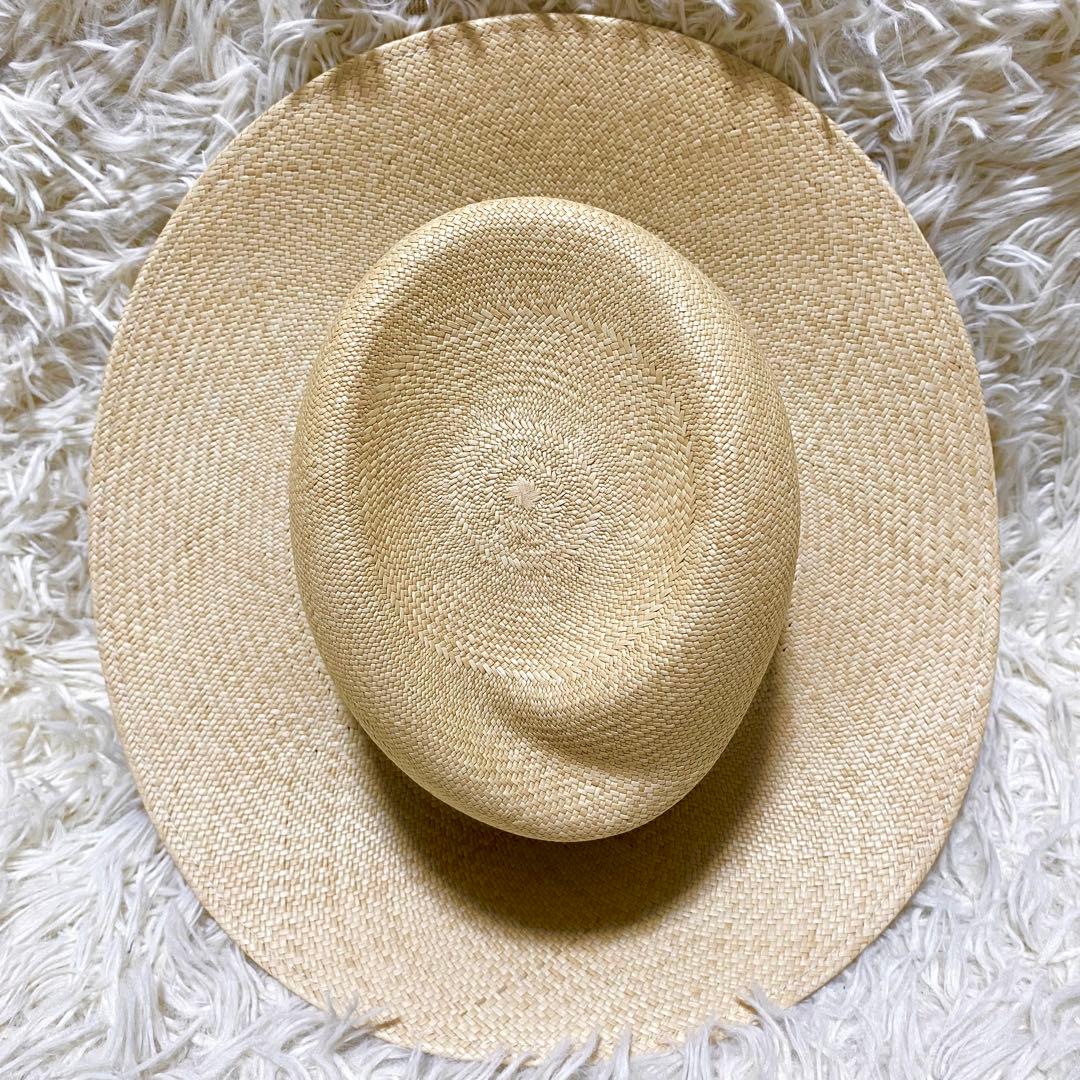 新品未使用 メゾンミッシェル VIRGINIE S パナマハット ストローハット