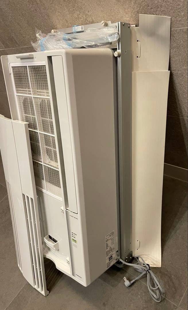 2024年製　コロナ窓用エアコン (リララ) 4-6畳　CW-1624R-WS