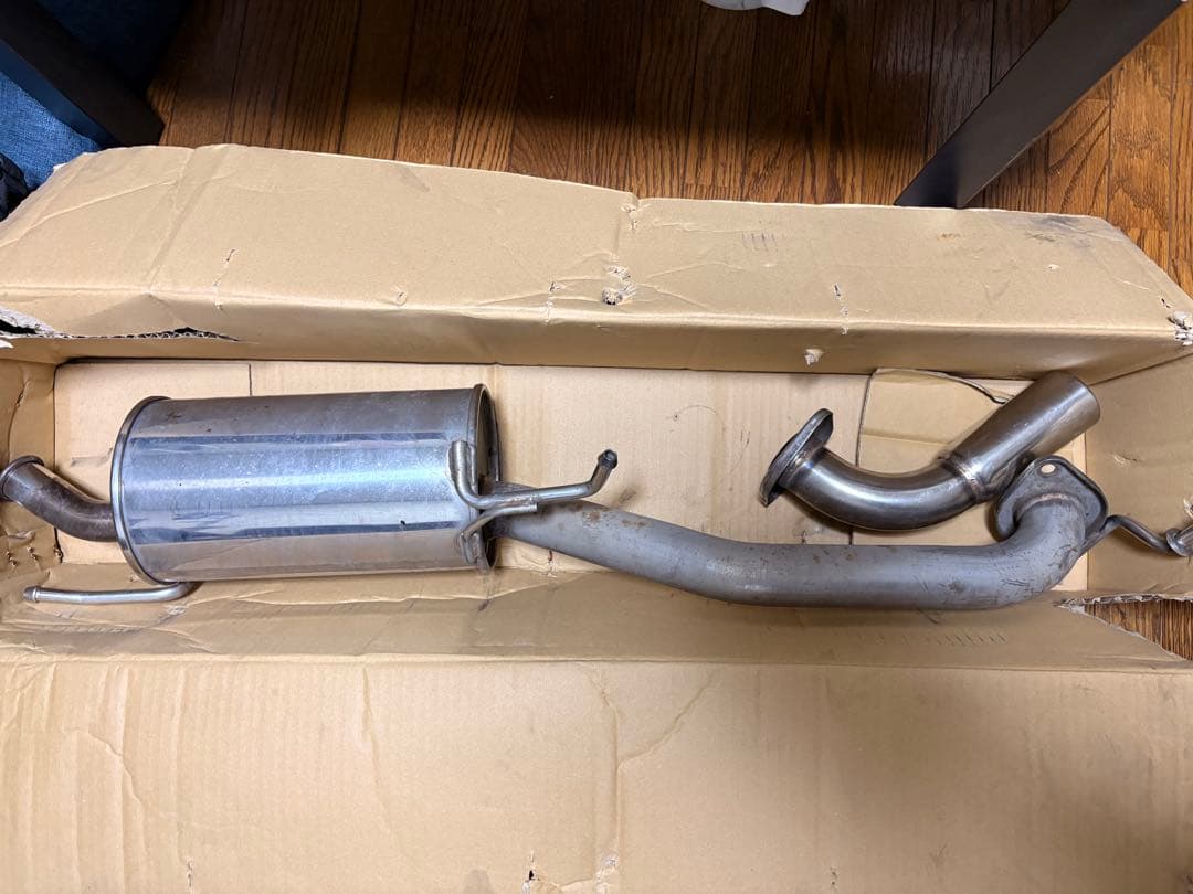 フジツボ　レガリスK マフラー ワゴンR mh21s mh22s 差し込み