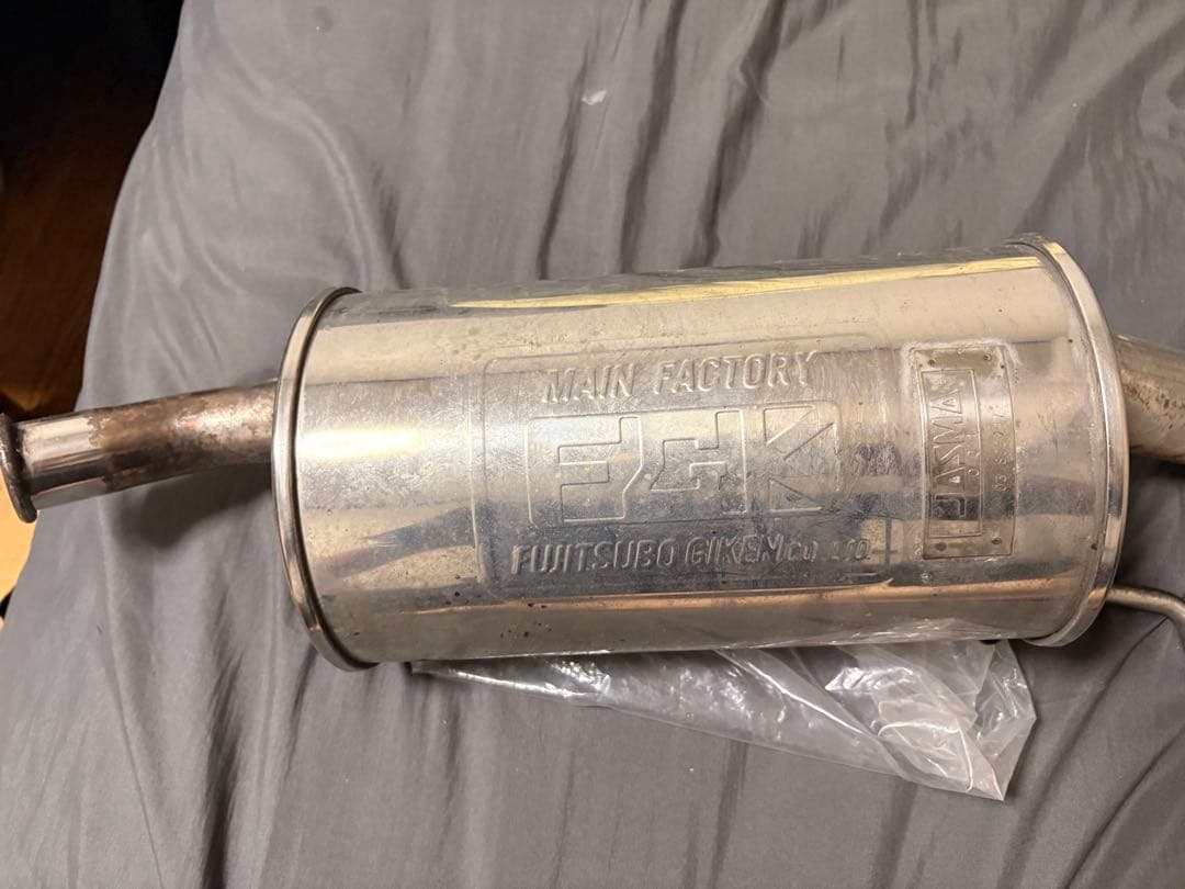 フジツボ　レガリスK マフラー ワゴンR mh21s mh22s 差し込み