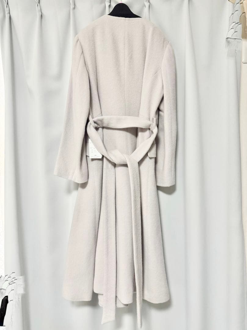 【新品未使用】AIMER アルパカシャギーフィット＆フレアコート