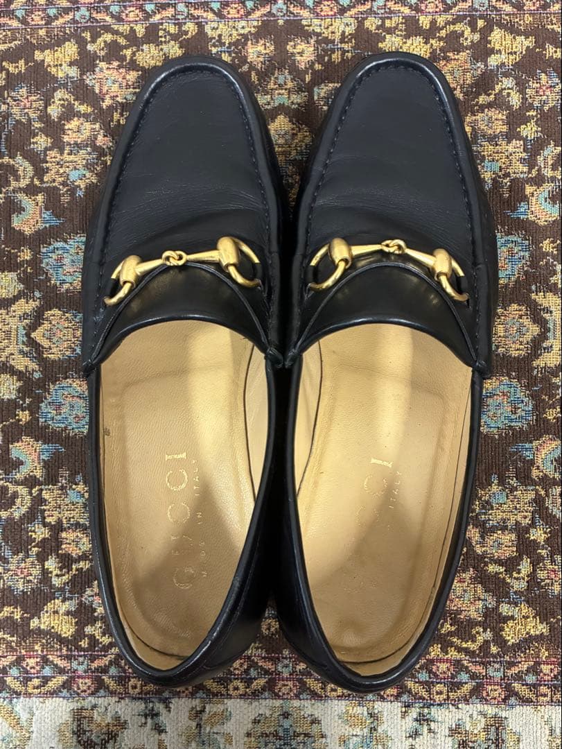 【GUCCI】イタリア製 ビットローファー 41.5