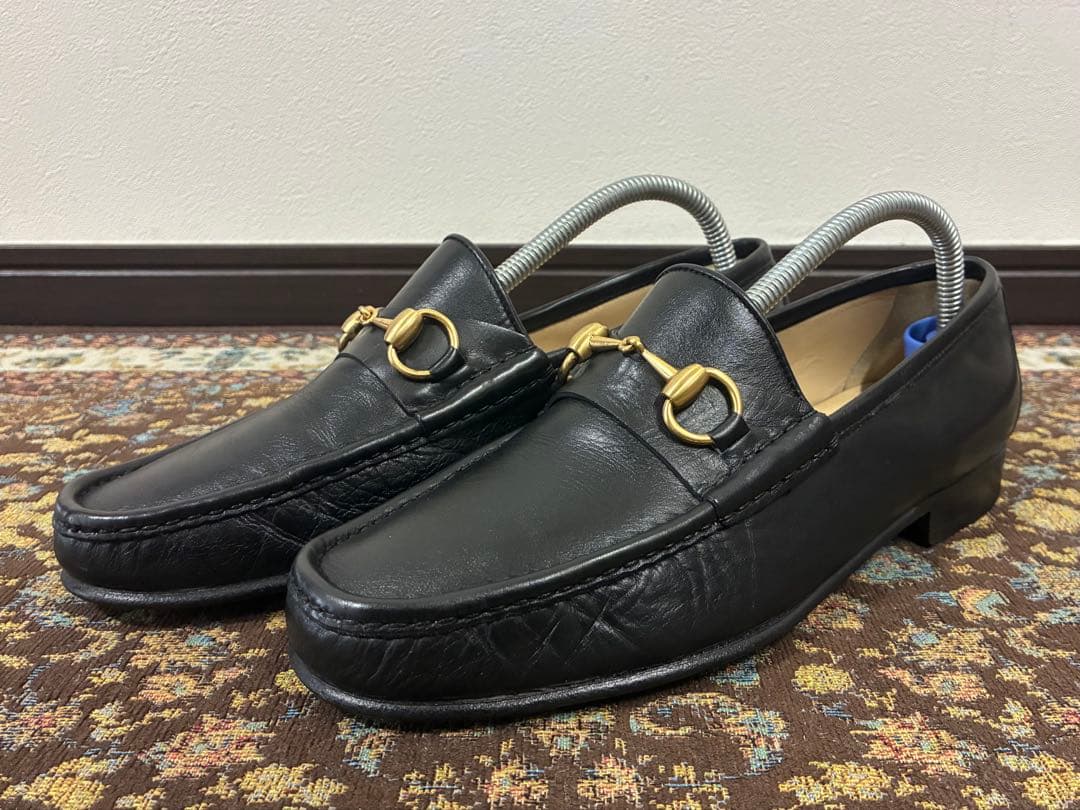 【GUCCI】イタリア製 ビットローファー 41.5