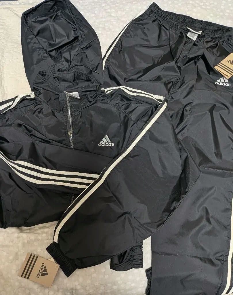 adidasアディダス　90年代　ウインドブレーカー上下セット