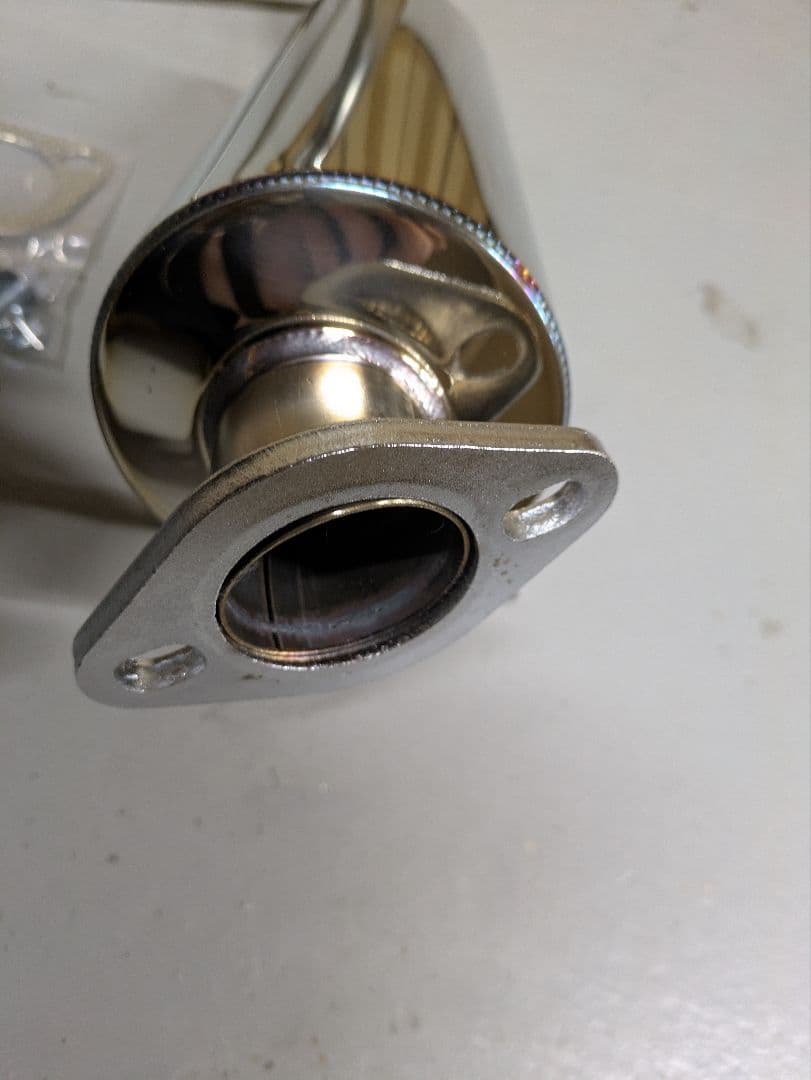 未使用 ジムニー マフラー JB23 ステンレス ブルー