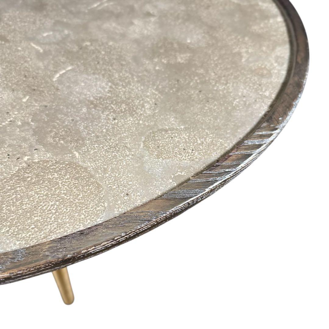 HR751 【美品】Knot antiques BARK コーヒーテーブル　80