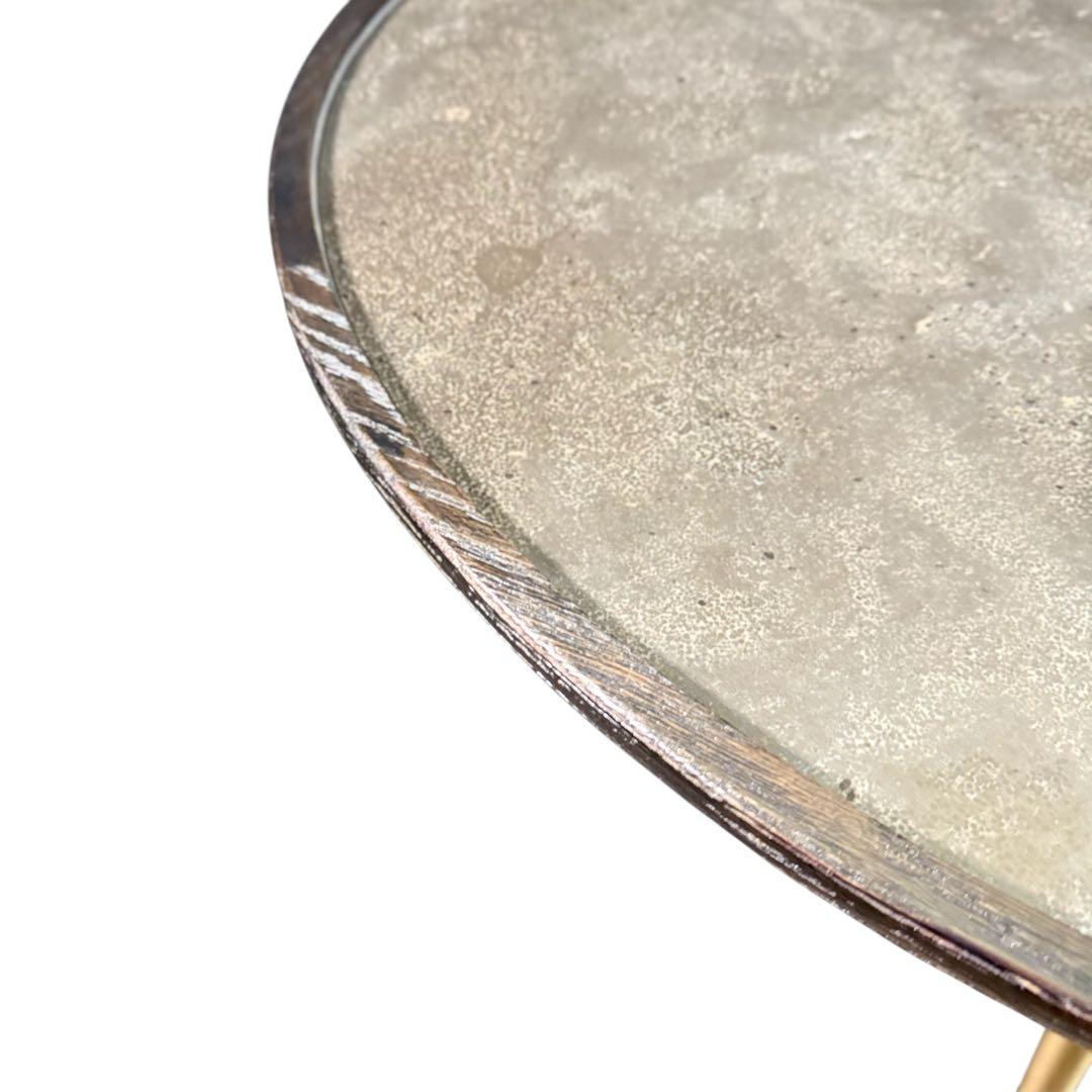 HR751 【美品】Knot antiques BARK コーヒーテーブル　80