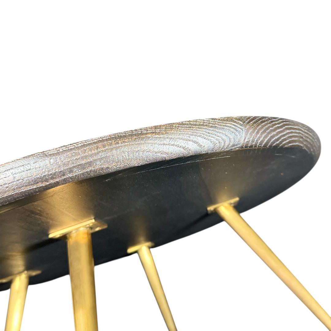 HR751 【美品】Knot antiques BARK コーヒーテーブル　80