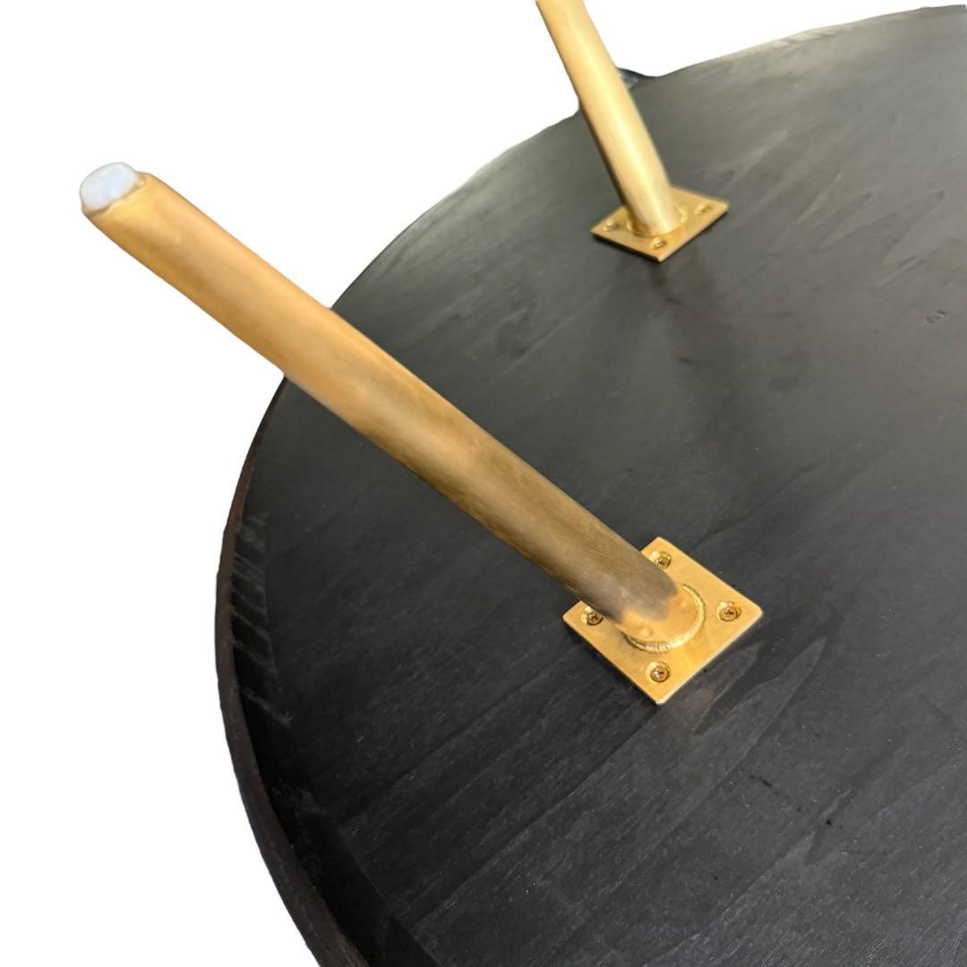 HR751 【美品】Knot antiques BARK コーヒーテーブル　80