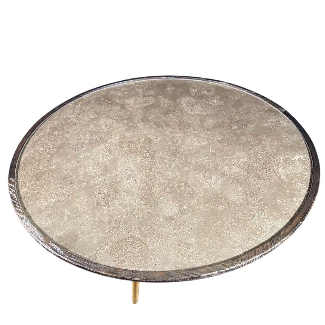 HR751 【美品】Knot antiques BARK コーヒーテーブル　80