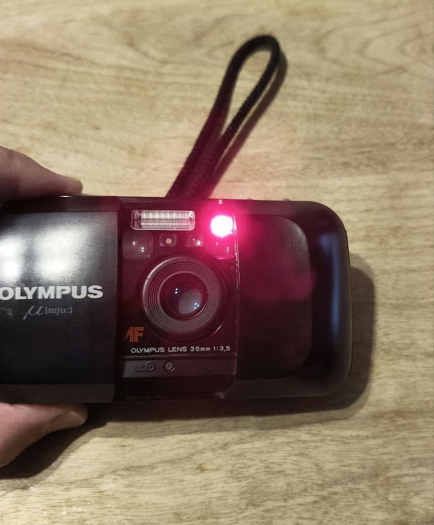 極上美品　希少　完動品　初代OLYMPUS μ[mju:]