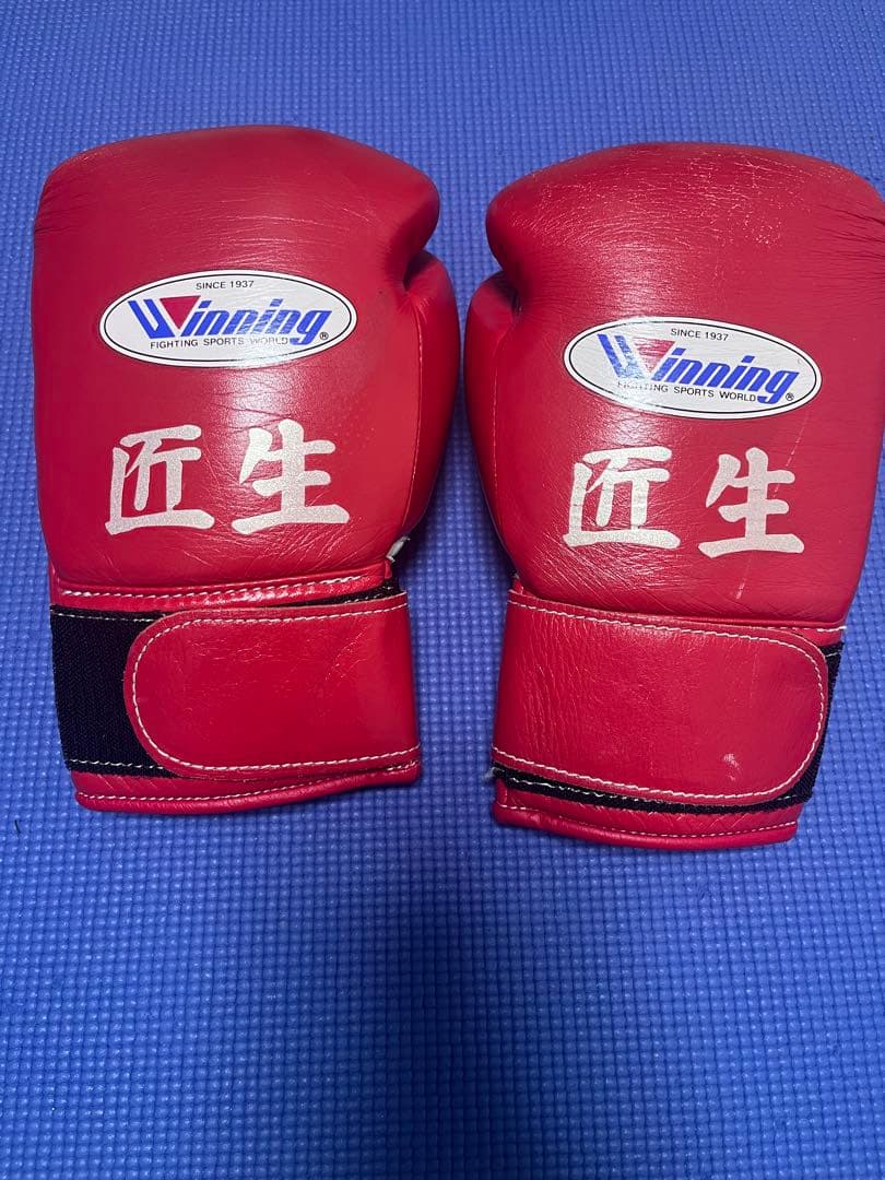 Winning ボクシング グローブ 8オンス 8oz レッド