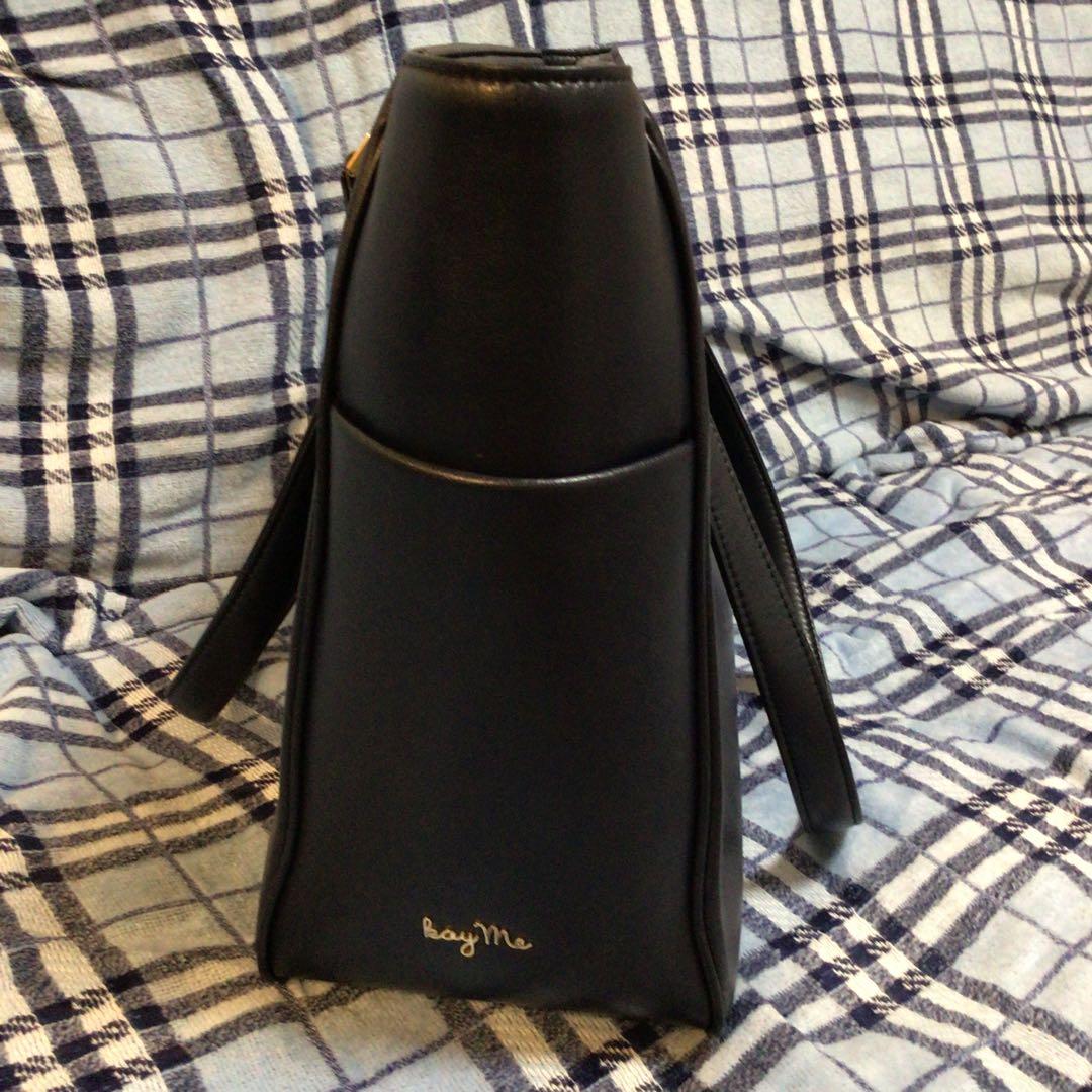 美品❤️kay Me ヴィーガンレザーエアリートートバッグ ビジネス用