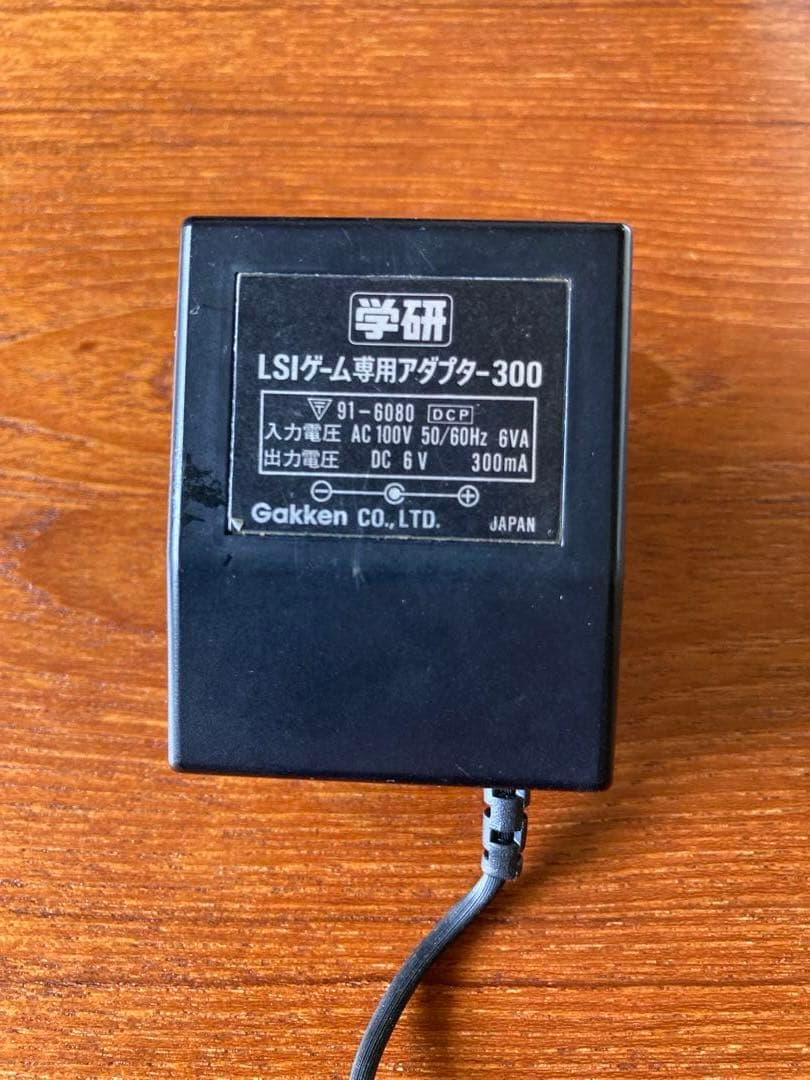 スーパーコブラ LSIゲーム 学研 コナミ 学研　専用アダプター付き