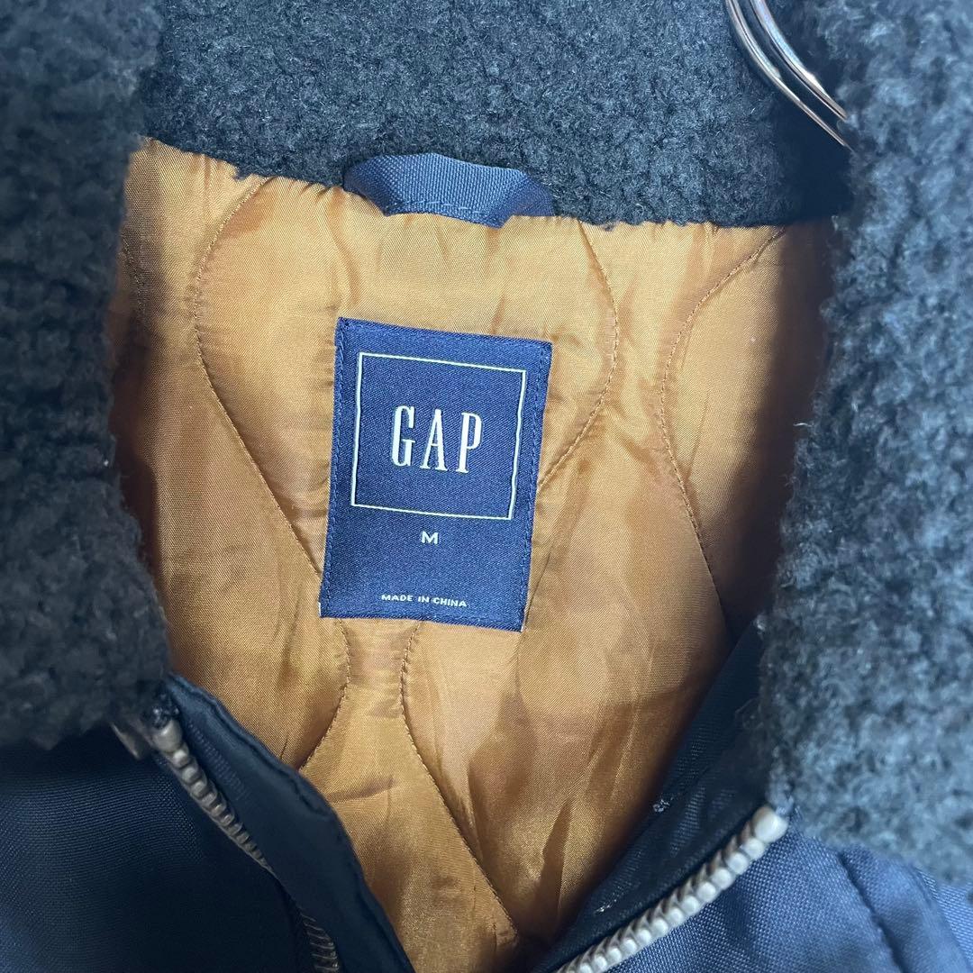 OLD GAP 00s B-10 短丈 ボア フライトジャケット 美品