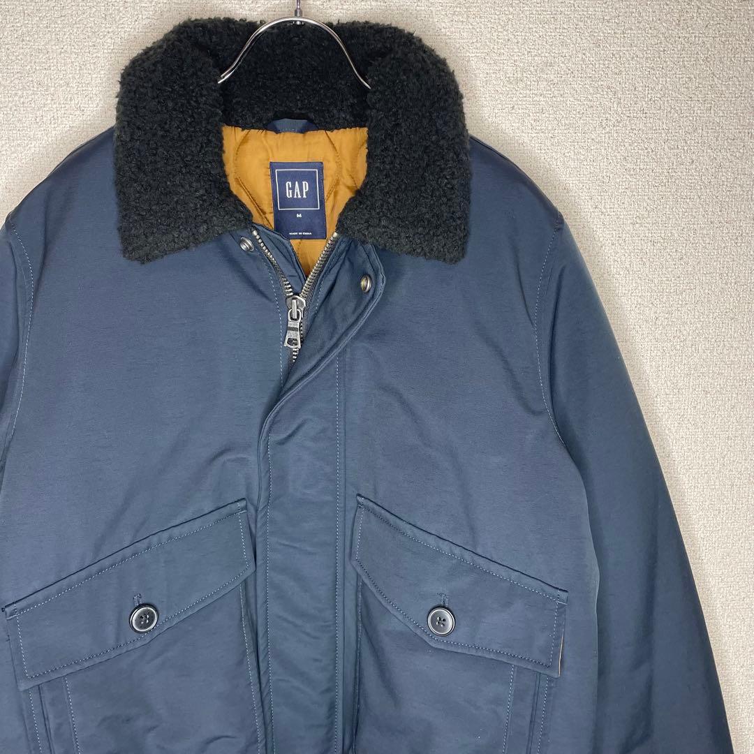 OLD GAP 00s B-10 短丈 ボア フライトジャケット 美品