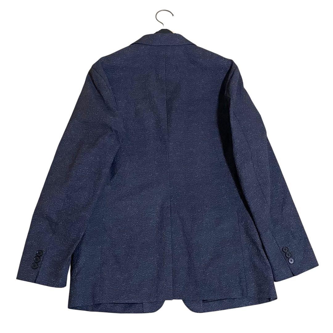 美品　デサント　ウォッシャブル　シアサッカー　トラベルスーツ　セットアップ　A5