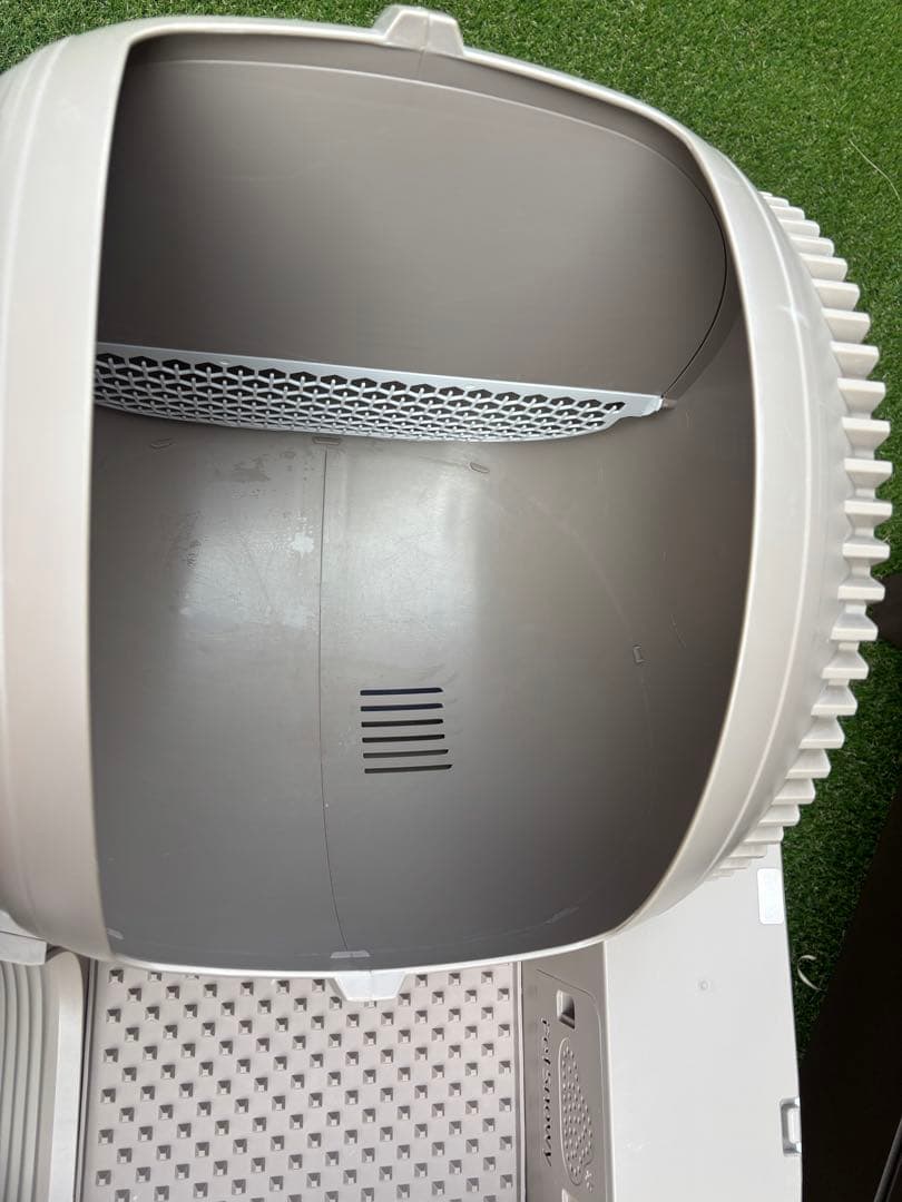 Pety 自動猫用トイレ ベージュ/ホワイト