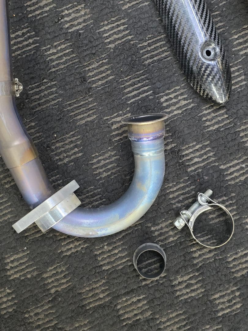 【z1-rオヤジ】dB's チタンマフラー一式 ＋ シートセット