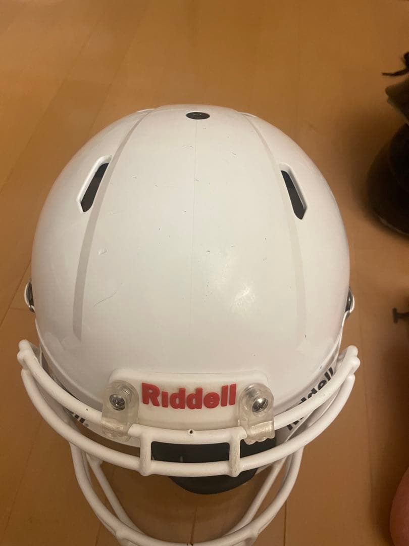 Riddell アメリカンフットボール ヘルメット ホワイト