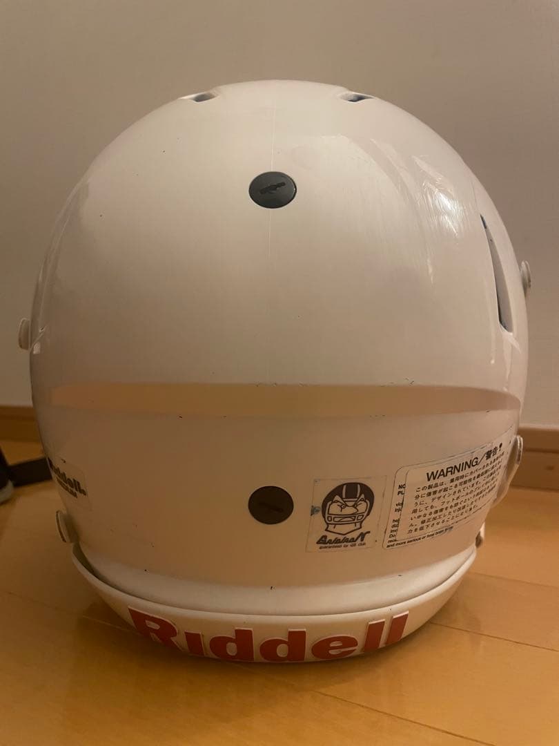 Riddell アメリカンフットボール ヘルメット ホワイト