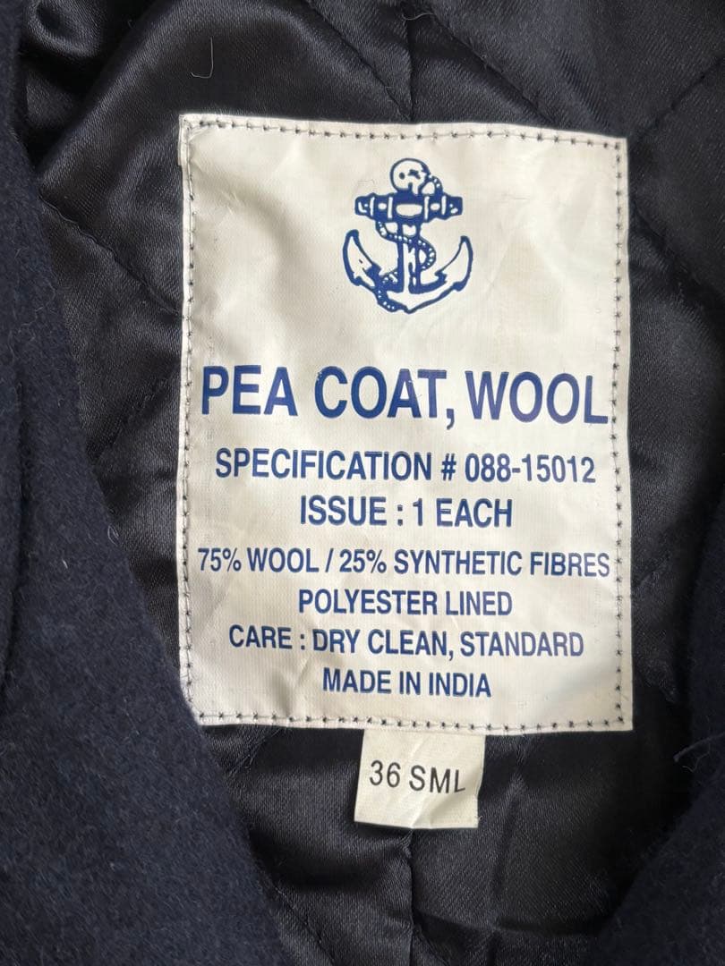 ROTHCO ロスコ U.S.NAVY ピーコート ネイビー