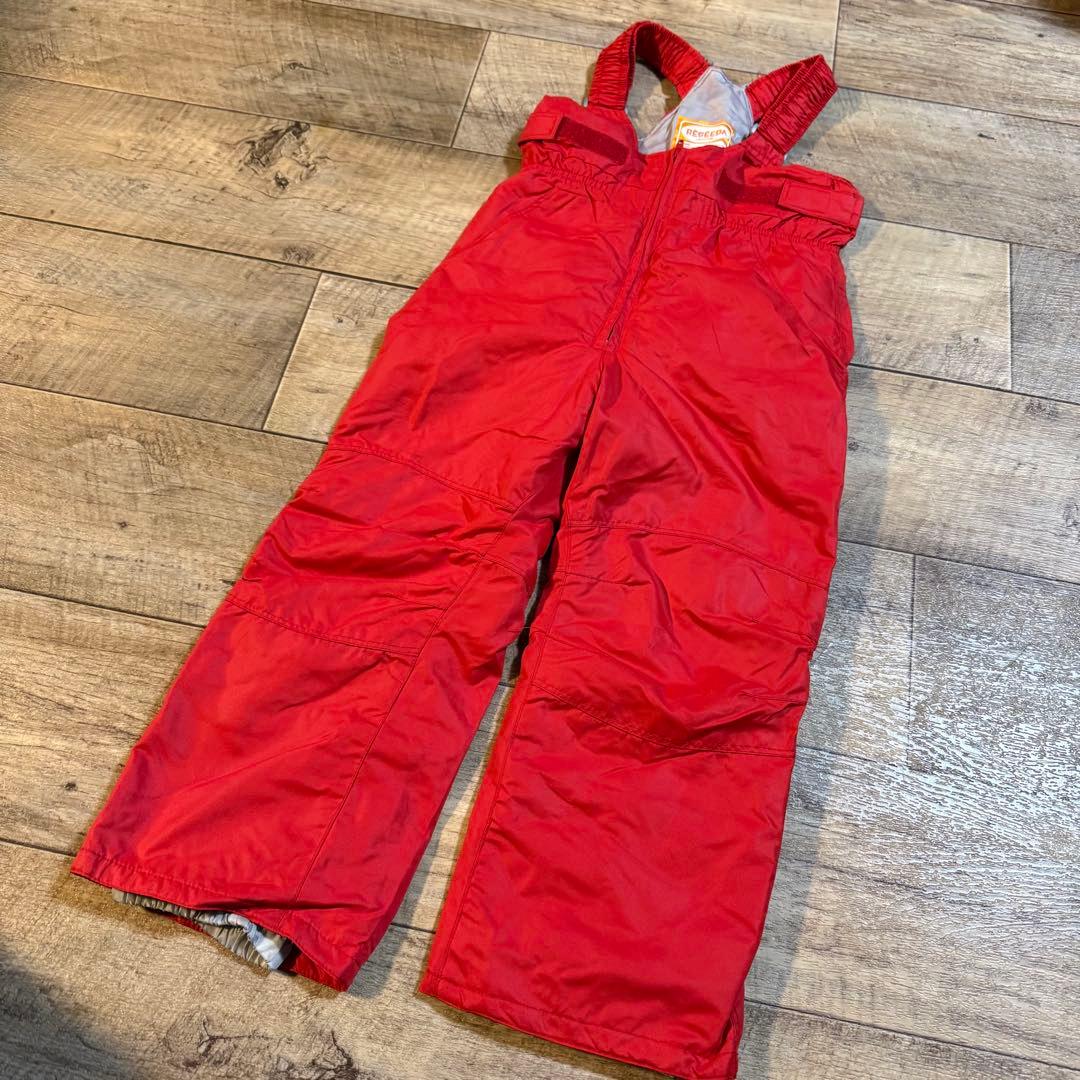 美品 RESEEDA 110 子ども用スキーウェア 上下セット レセーダ キッズ