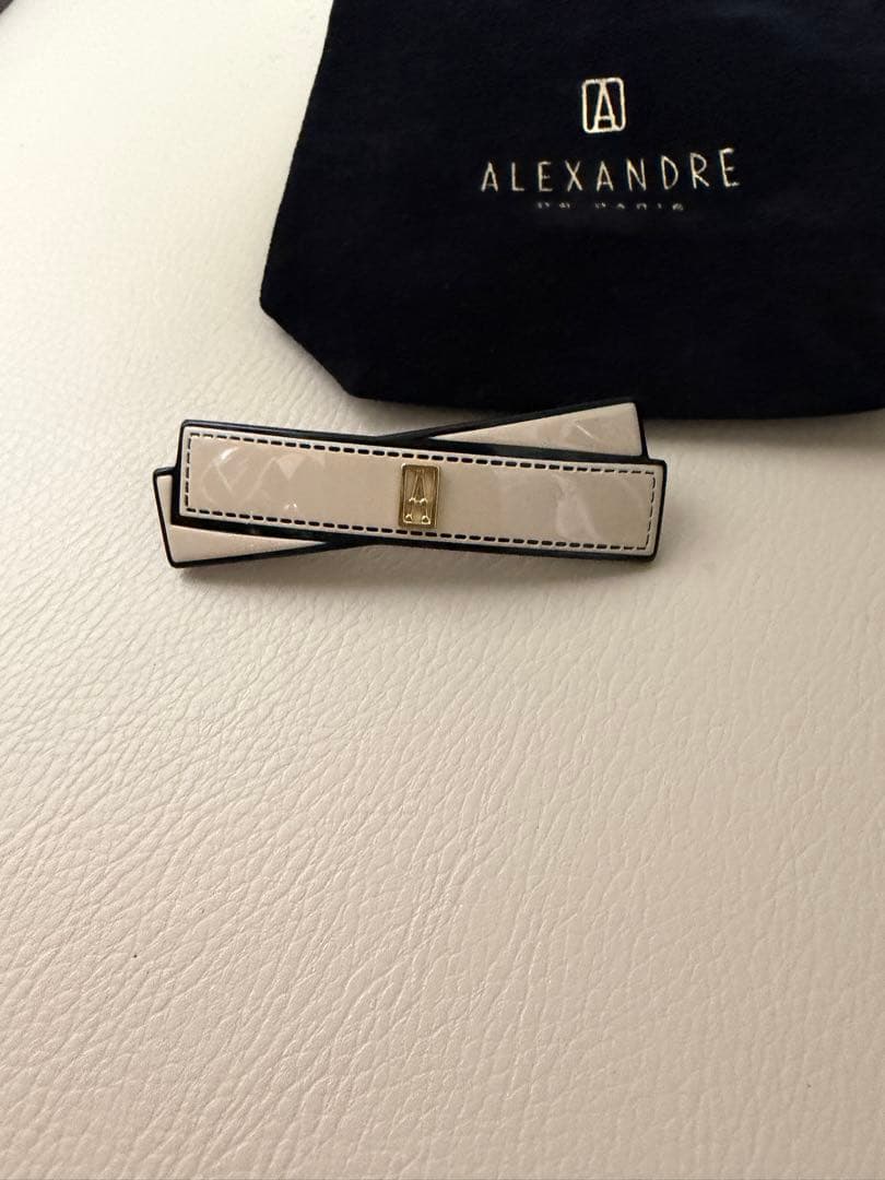 【試着のみ】アレクサンドルドゥパリ　バレッタ