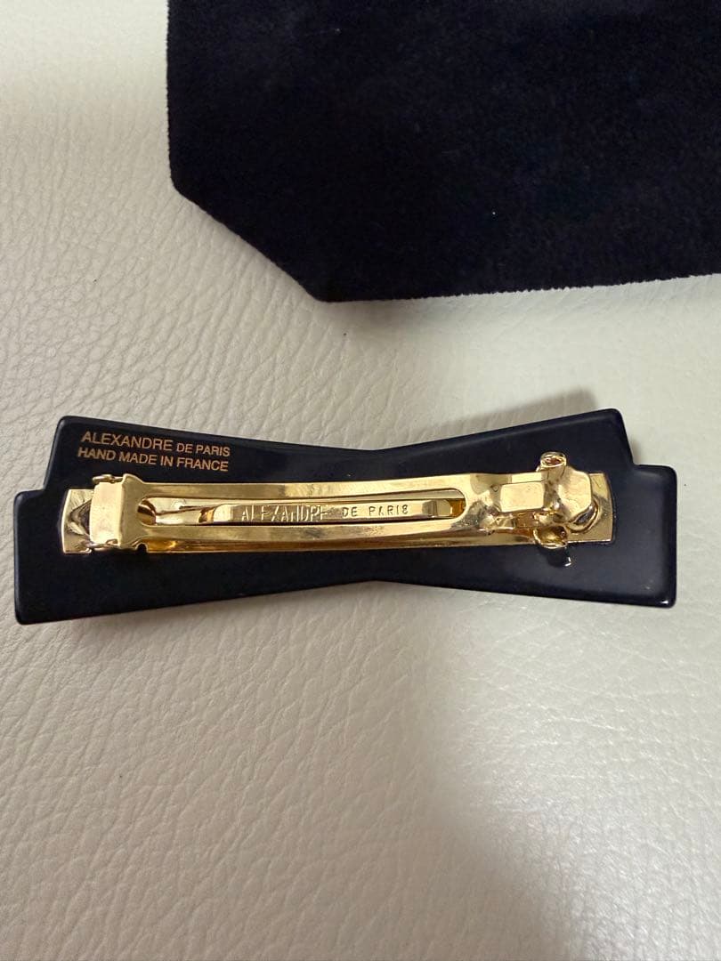 【試着のみ】アレクサンドルドゥパリ　バレッタ