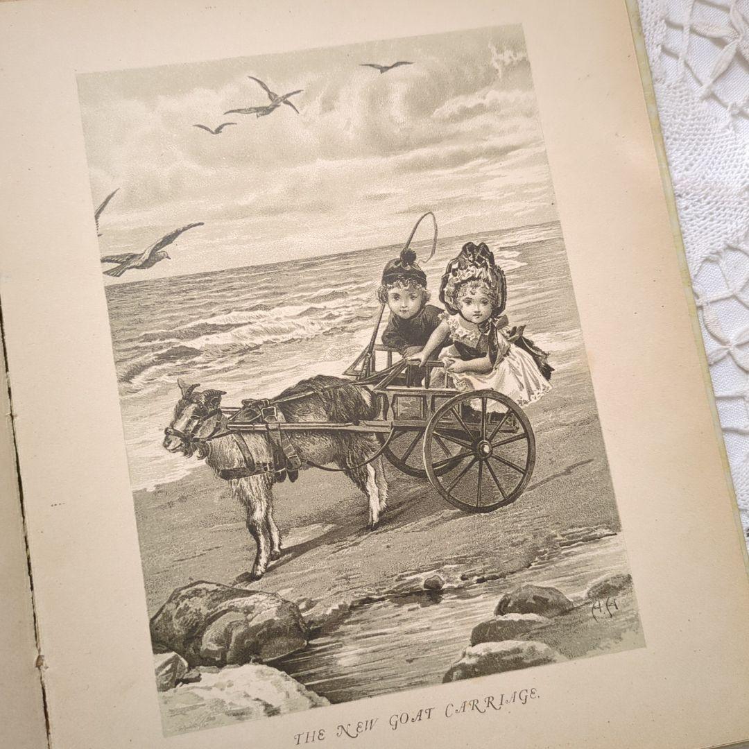 超稀少1892アーネストニスター絵本 初版本 洋書古書 児童書 ヴィクトリアン