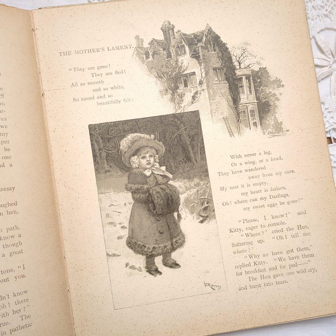 超稀少1892アーネストニスター絵本 初版本 洋書古書 児童書 ヴィクトリアン