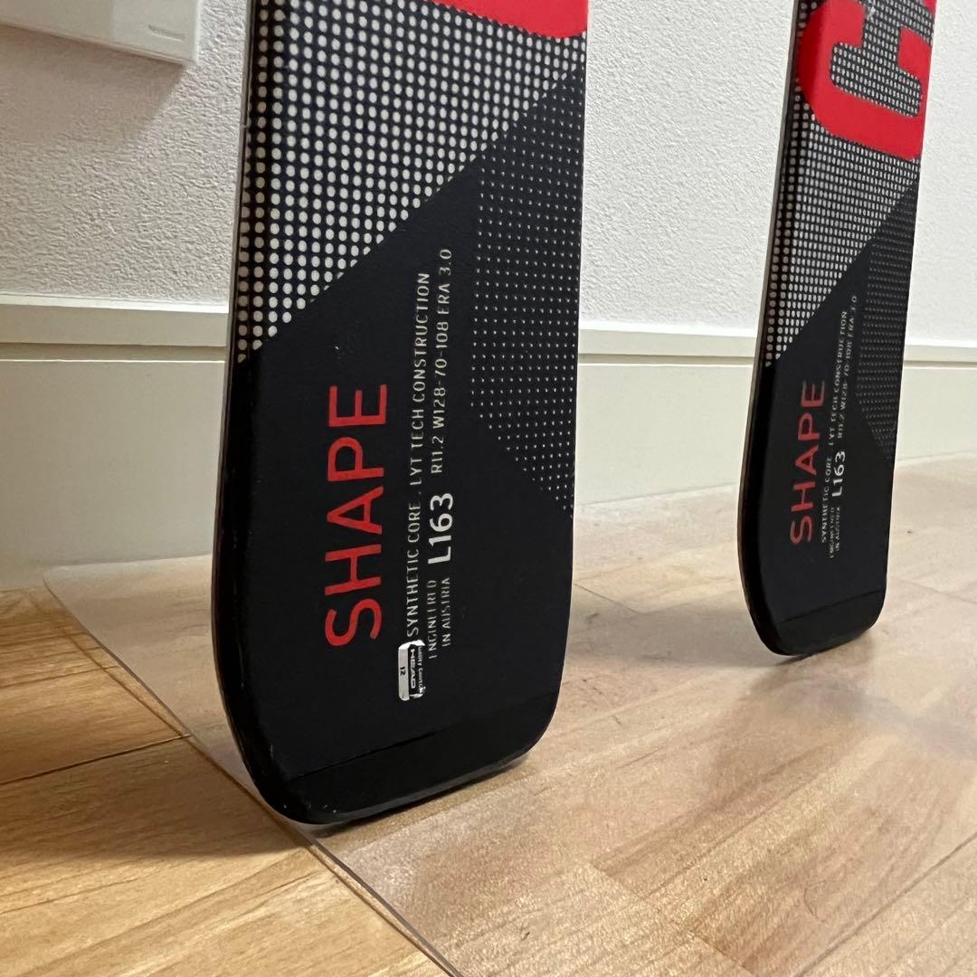 【1日のみ使用】HEADスキー 板 SHAPE CX メンズ 163cm