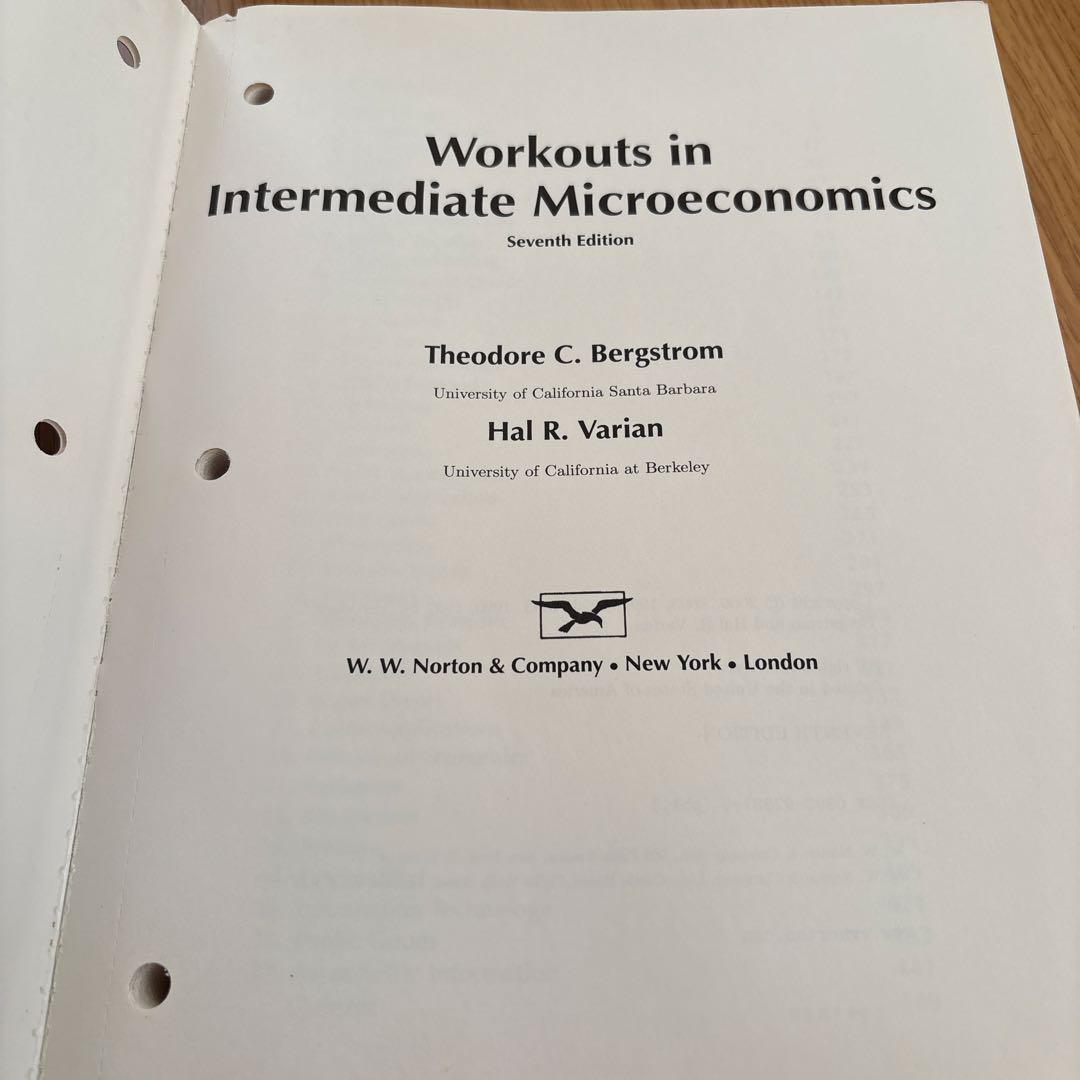 超貴重　カリフォルニア大で使用の経済学書　いくつかパワポ資料付き