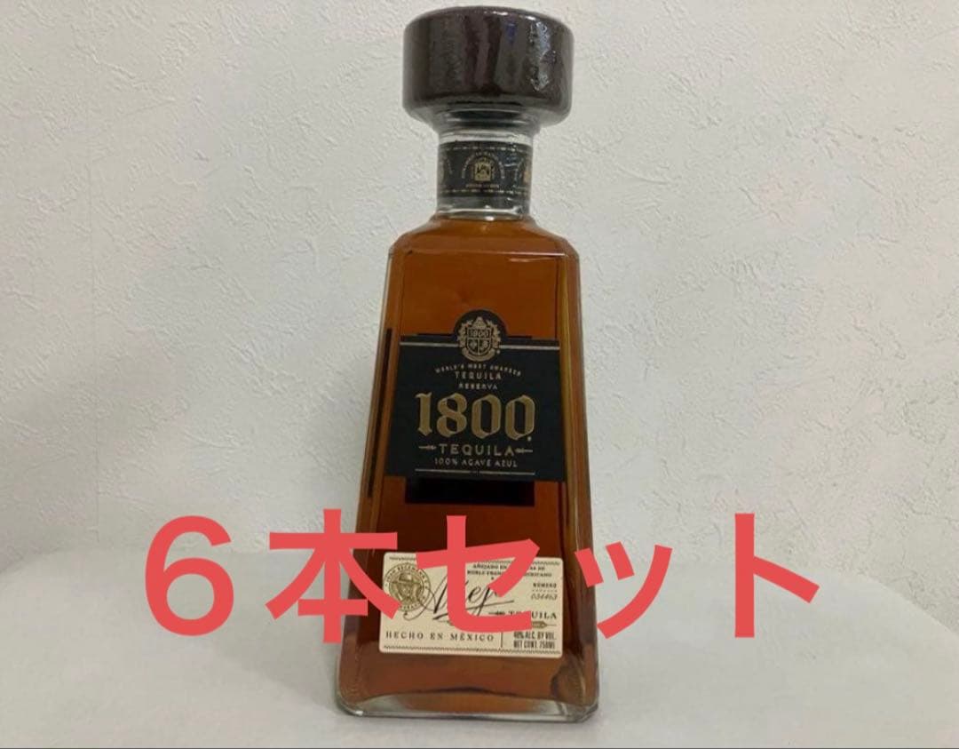 1800 アネホ　テキーラ 750ml 6本セット