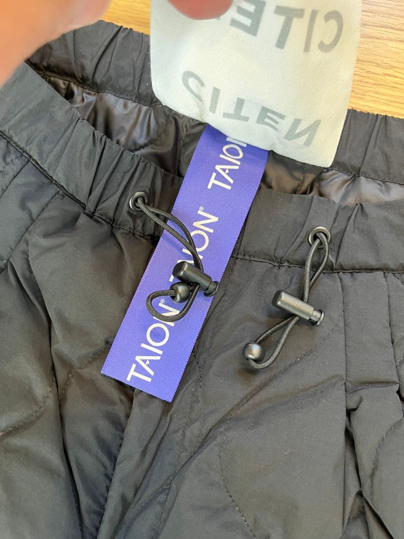 CITEN別注TAION コラボ ダウンパンツ シテン