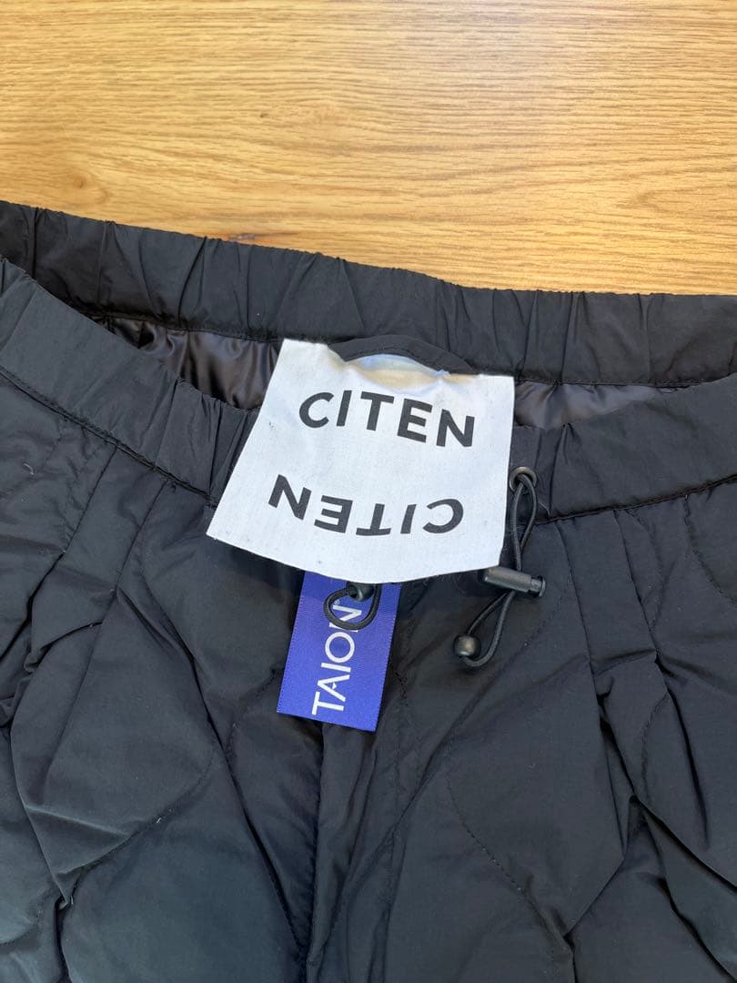 CITEN別注TAION コラボ ダウンパンツ シテン