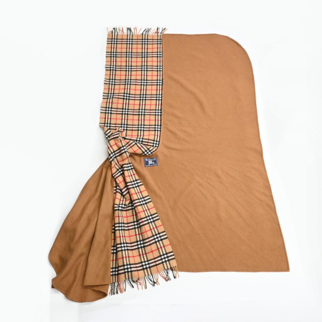■ 48026★ バーバリーズ ポンチョ ストール ショール ノバチェック*