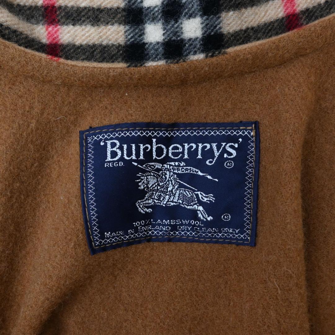 ■ 48026★ バーバリーズ ポンチョ ストール ショール ノバチェック*