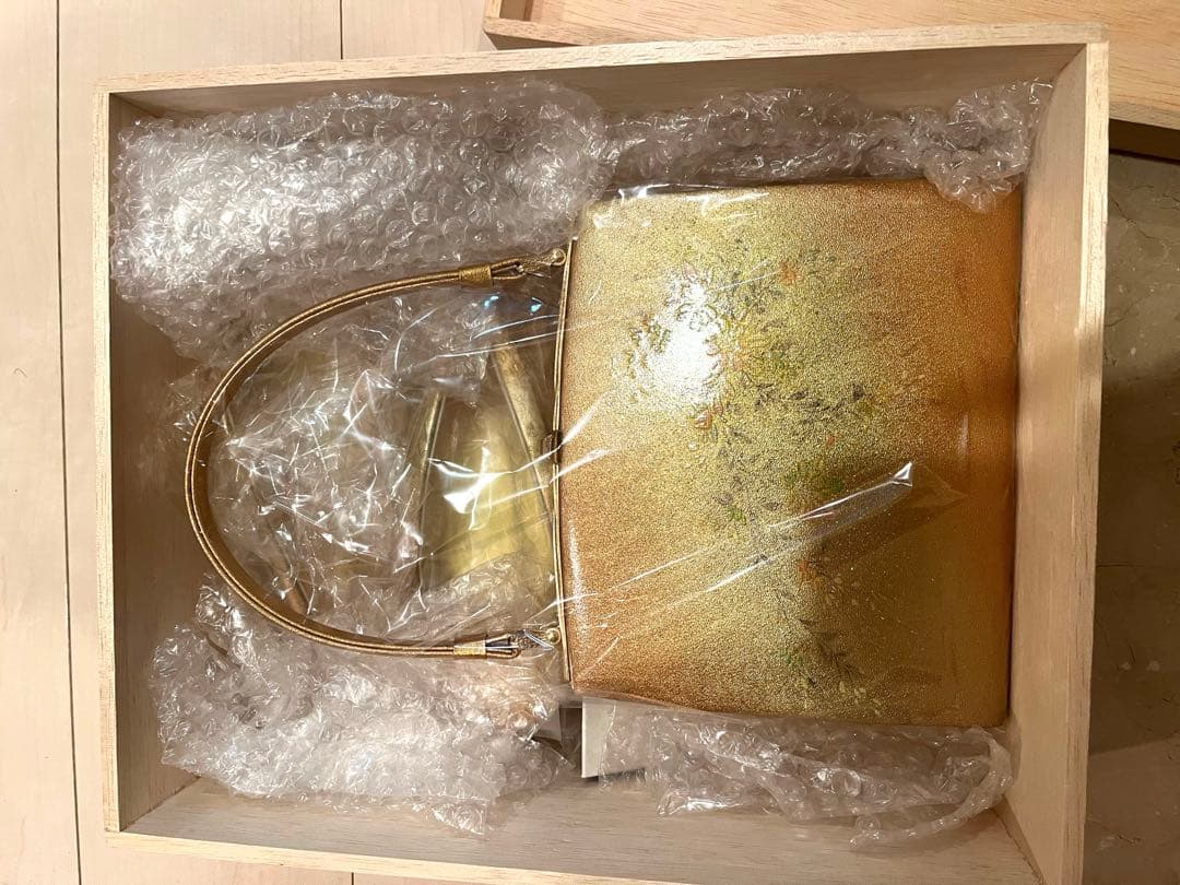 訪問着・礼装用 本皮 草履・バッグ セット