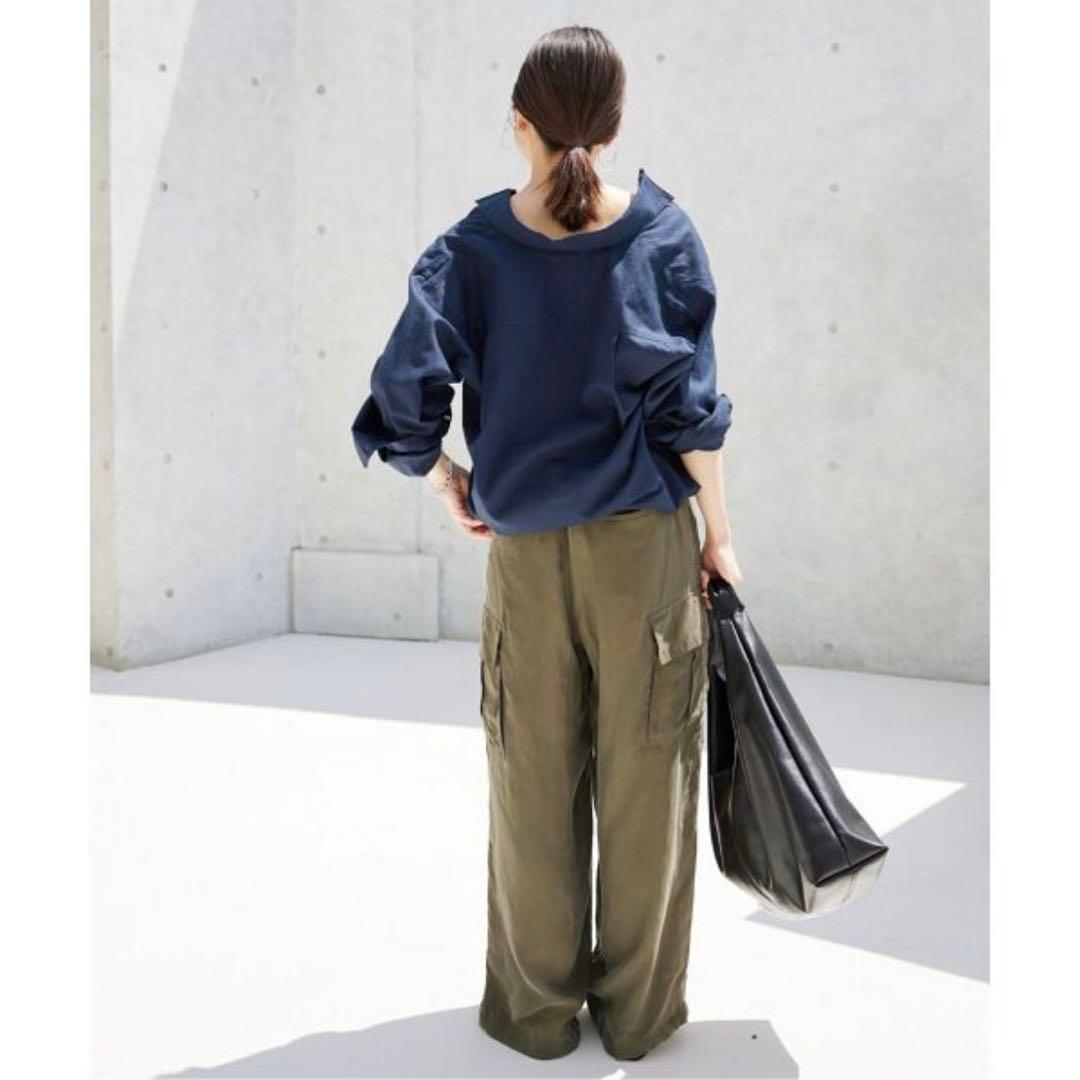 スローブイエナ　キュプラ カーゴパンツ