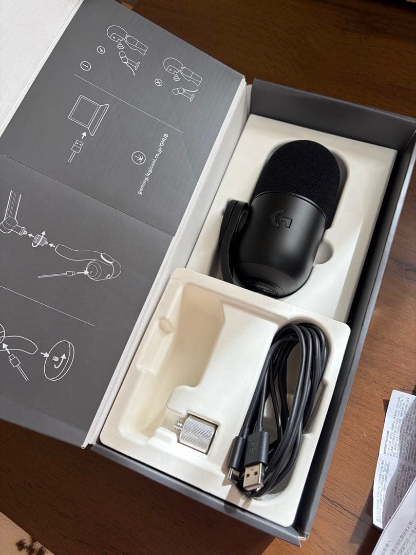 【美品】logicool YETI GX ダイナミックマイク※1度使用のみ