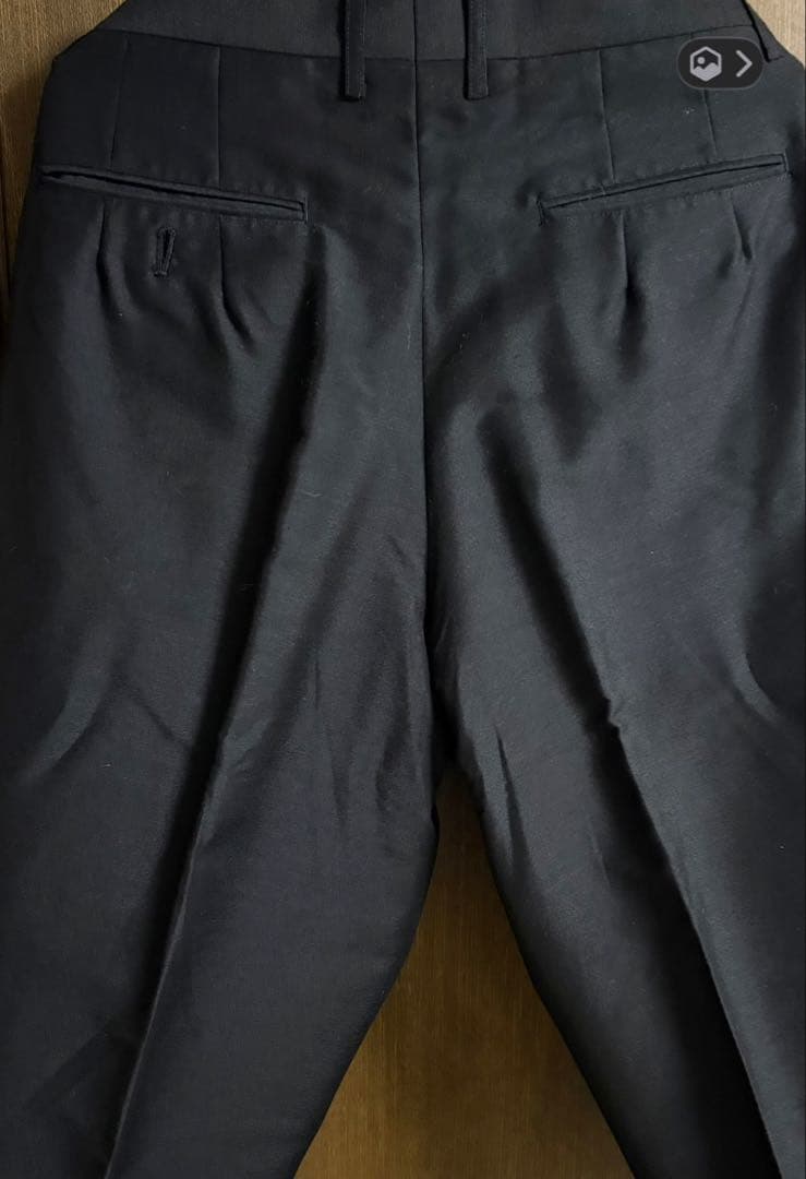 Yohji Yamamoto ブラック スラックス 4